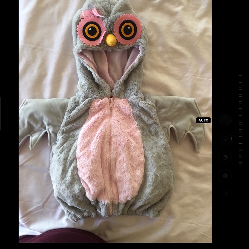 💛💙 5/$25 Plush owl babies Halloween costume 🦉🦉3-6 Months